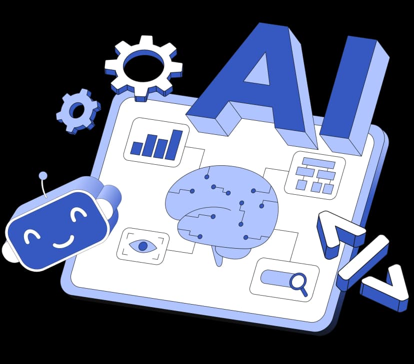 AI and Machine Learning illustration